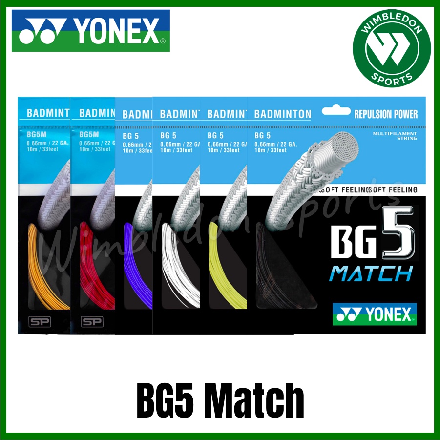 Senar Badminton Yonex BG5 Match / Senar Bulutangkis Yonex BG 5 Match / Senar Yonex BG5