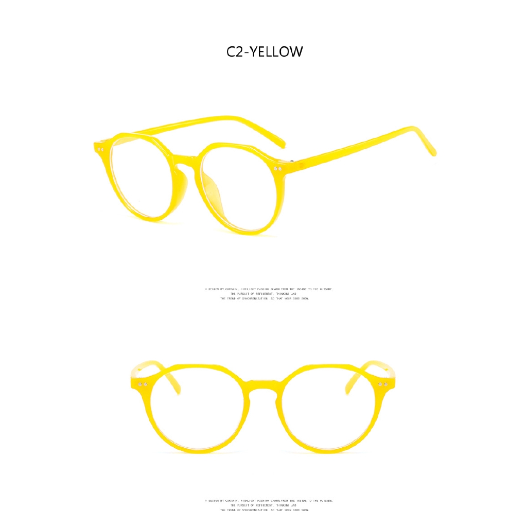 2020 Fashion Anti-Blu-ray Korean Ins Irregular Glasses