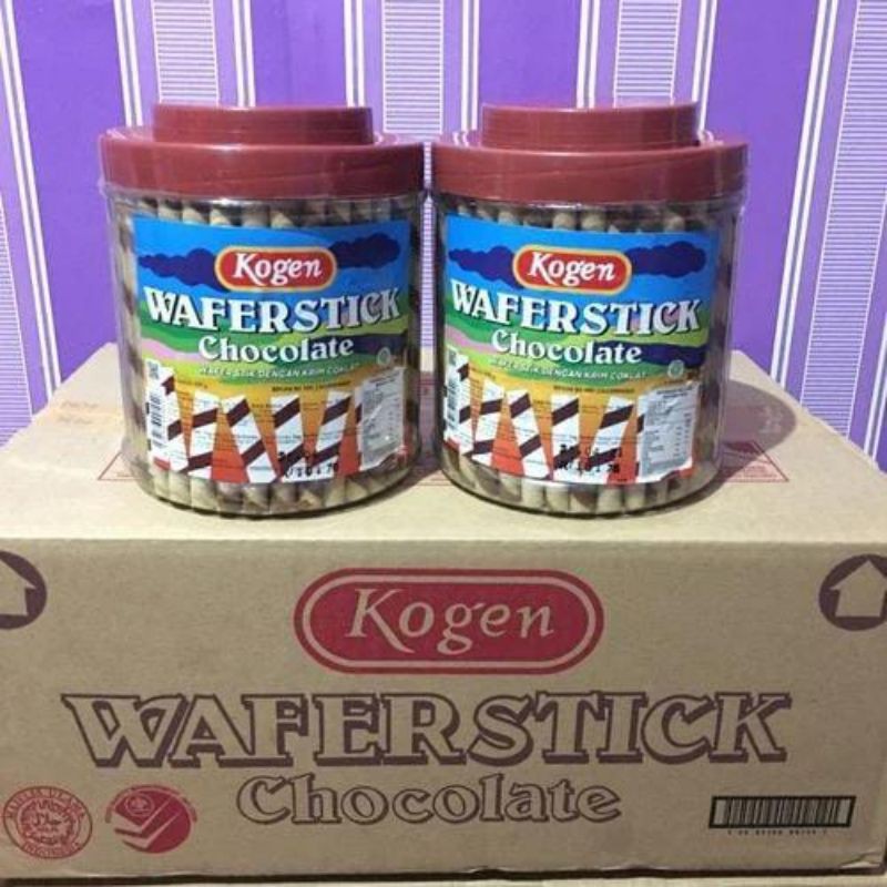 

astor coklat Khong Guan kogen wafer stick Chocolate cokelat toples 500gr