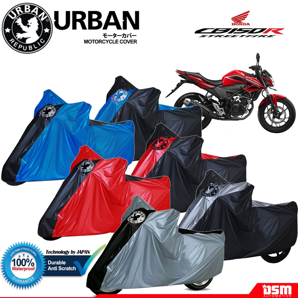 Urban / Cover Motor Honda CB150R Street Fire 100% Waterproof / Aksesoris Motor CB150R / DSM