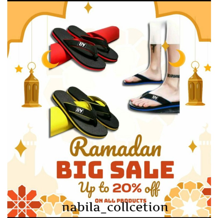 SANDAL JAPIT DISTRO DVO7 RAMANDAN BIG SALE