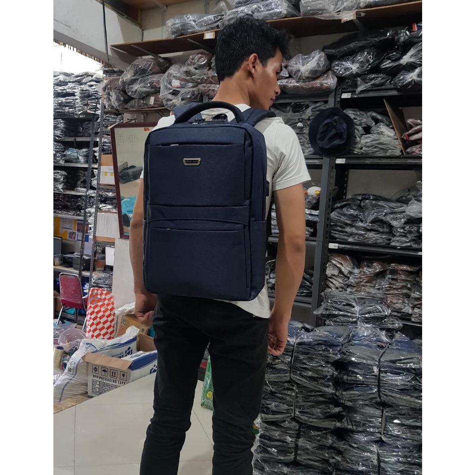 FESTO - Tas Ransel Sekolah Pria Wanita Laptop 14 Inch Tas sekolah kuliah kerja - Indoraya Store