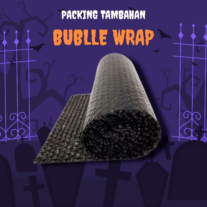 

BUBBLE WRAP PACKING TAMBAHAN HELM BIAR AMAN