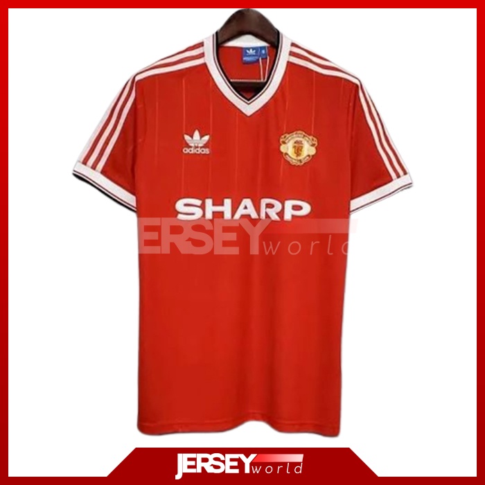 Jersey Retro Klasik MU Home 1983-1984 PREMIUM GRADE ORI
