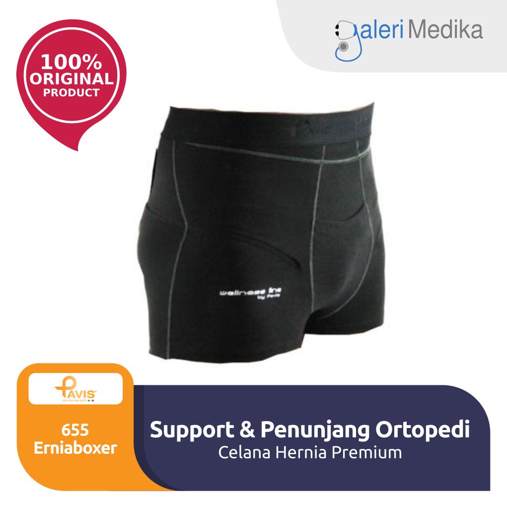 Pavis 655 Erniaboxer - Celana Hernia Premium Itali