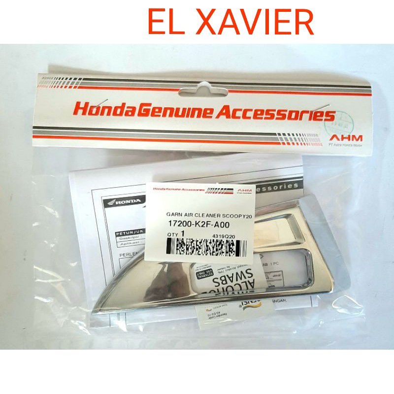 Garnish Filter Udara Scoopy 2021 Original