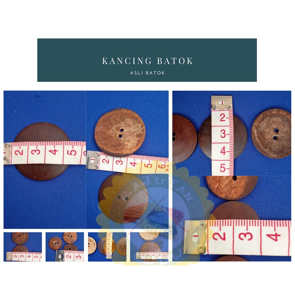 

COCONUT BUTTON - KANCING BATOK SIZE