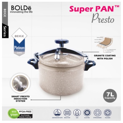 PRESTO GRANITE / SUPER PAN PRESTO 7 LITER GRANITE BOLDE