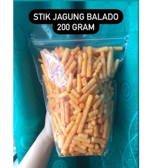 

STIK JAGUNG BALADO 200 GRAM | STIK BALADO STICK JAGUNG STICK JAGUNG BALADO SNACK JAGUNG TES TES MOGIDON SNACKY MEDAN OLEH-OLEH KHAS MEDAN CEMILAN MEDAN