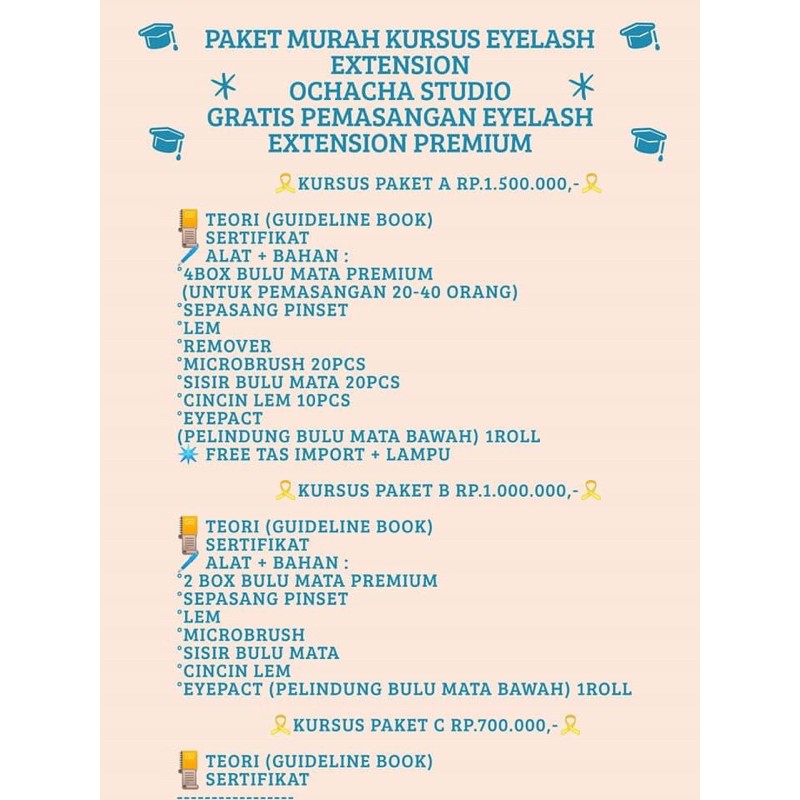 kursus eyelash extension