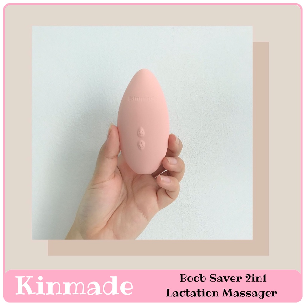 Kinmade Boob Saver 2in1 Lactation Massager | Alat Pijat Pelancar ASI