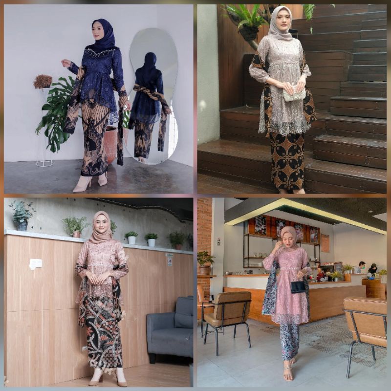 BATIK EXPRESS / Promo kebaya Wisuda Terbaru / Kebaya payet premium termurah di shopee