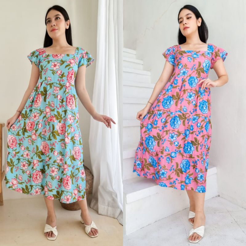 CASANDRA BINTIK / DRESS SERUT / DASTER SERUT DADA / DASTER BALI / DASTER CASANDRA