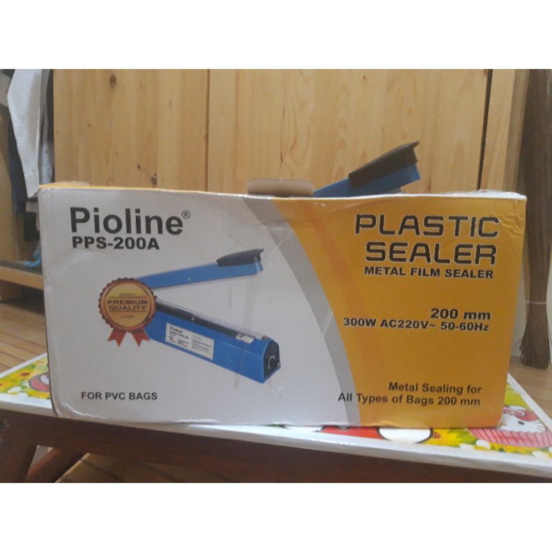 IMPULSE SEALER / PLASTIC SEALER / Alat Pres Plastik 20 CM MERK PIOLINE READY SIAP KIRIM