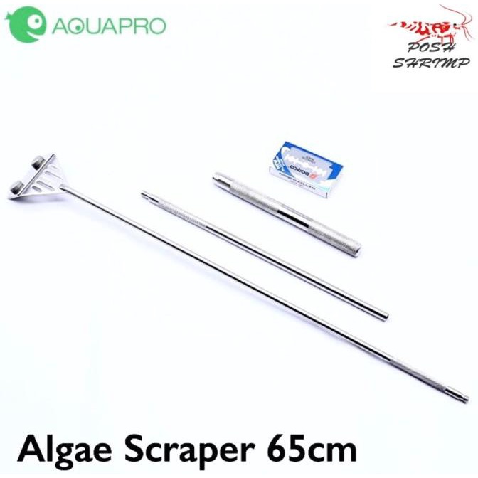 Wyin Zrdr Algae Scraper Pembersih Akuarium Aquascape