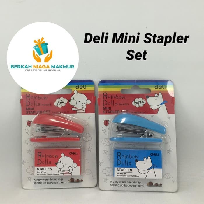 

Deli Mini Stapler Set no. 0253