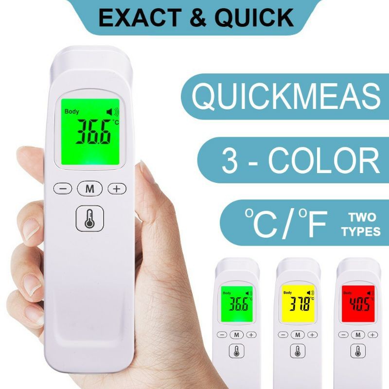 THERMOMETER SUHU BADAN TERMOMETER INFRARED THERMOGUN INFRARED ORIGINAL ASLI THERMOMETER GUN