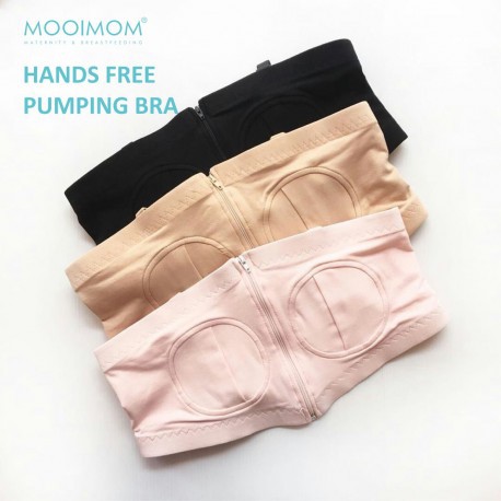 Mooimom B6890F Hands Free Pumping Bra UK L