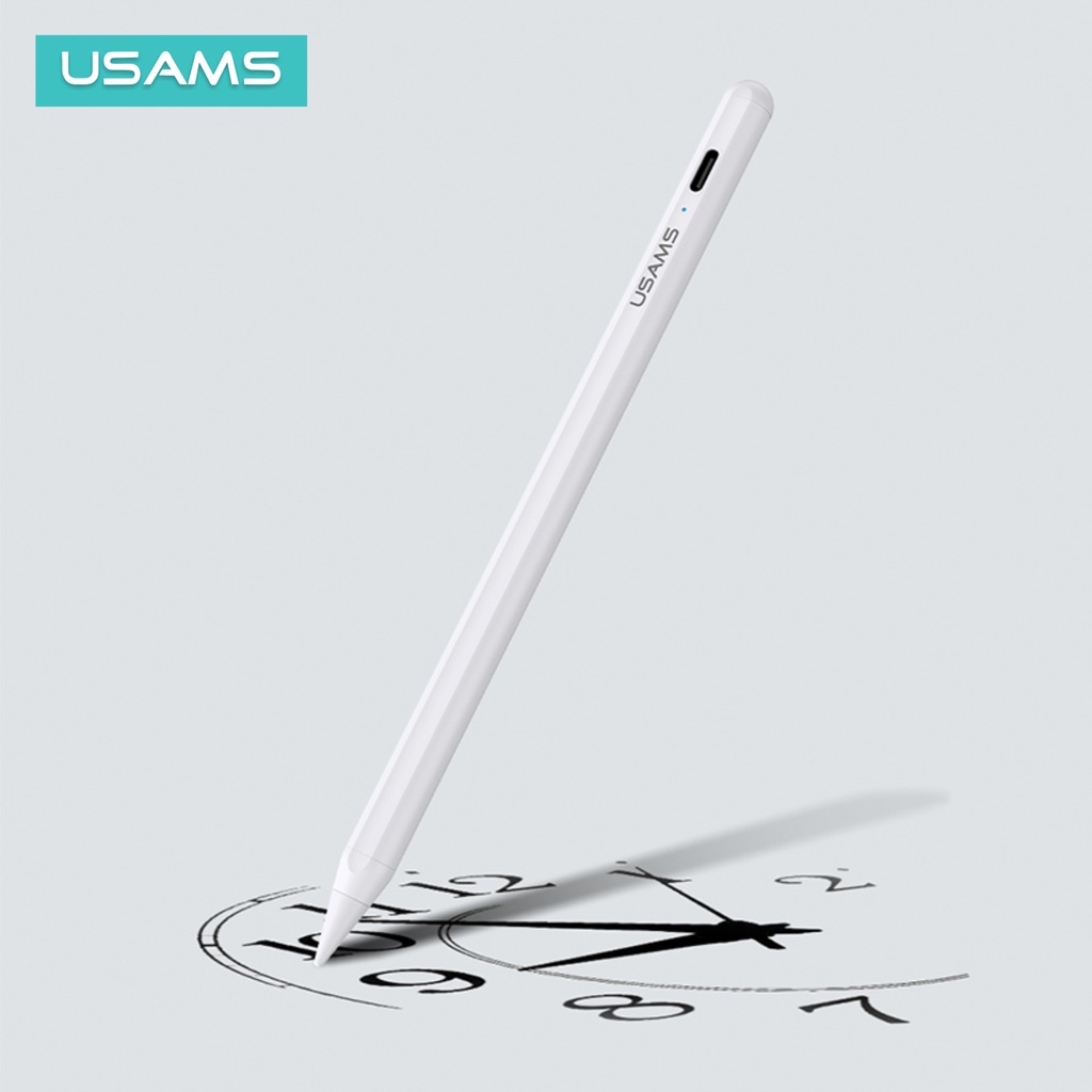 USAMS ZB223 Tilt-Sensitive Active Touch Screen Capacitive Stylus Pen for iPad