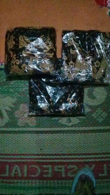 Batik Couple Keluarga Sania Ruffle Ori Ndoro Jowi Dnt