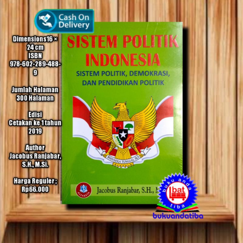 Jual SISTEM POLITIK INDONESIA, Sistem Politik,Demokrasi, Dan Pendidikan ...