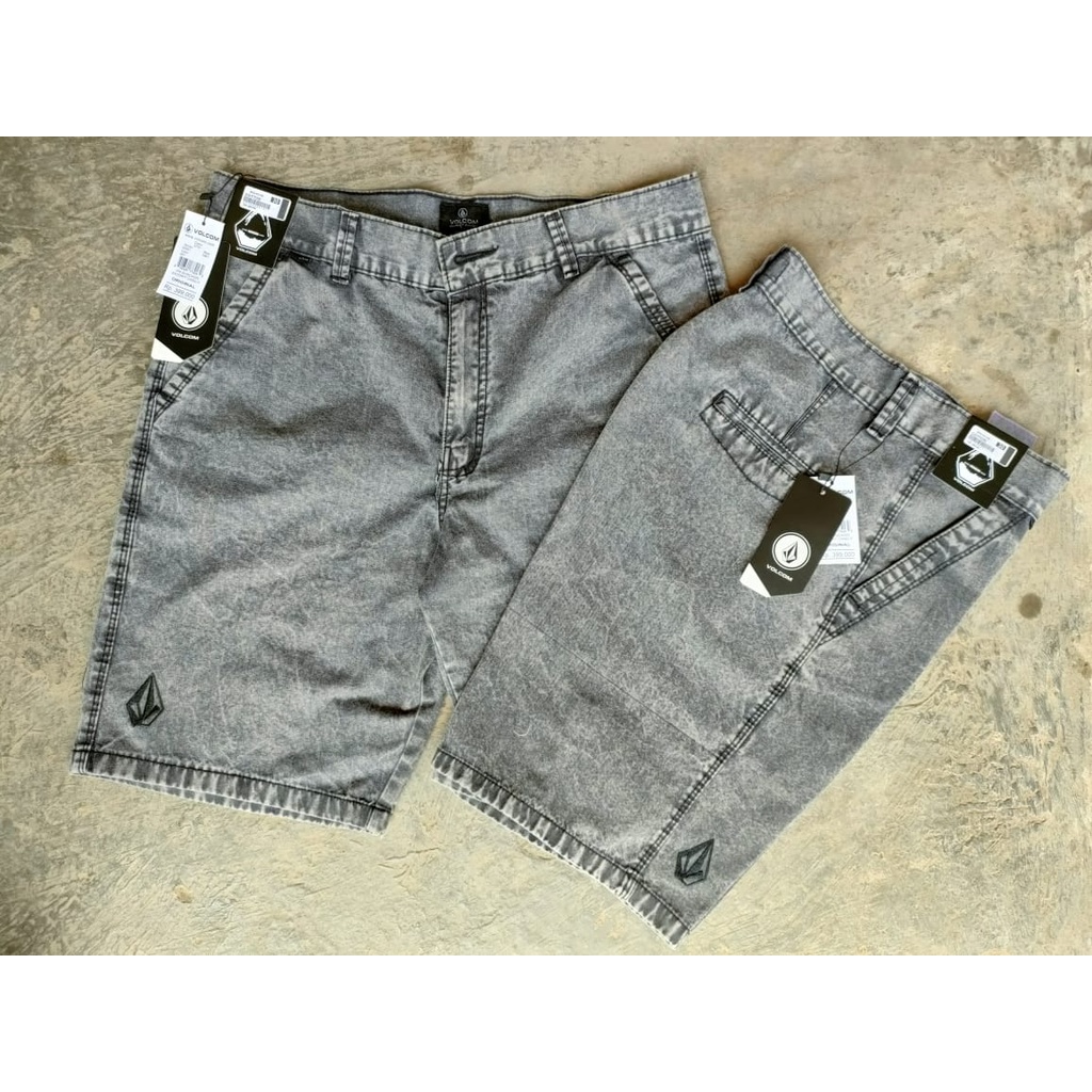 CELANA PENDEK SEMI JEANS SNOW VOLCOM TERMURAH