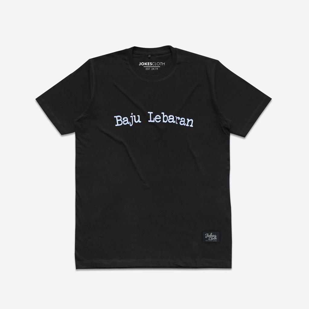 Kaos custom BAJU LEBARAN TULISAN