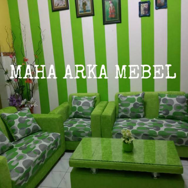 SOFA TAMU bahan bludru