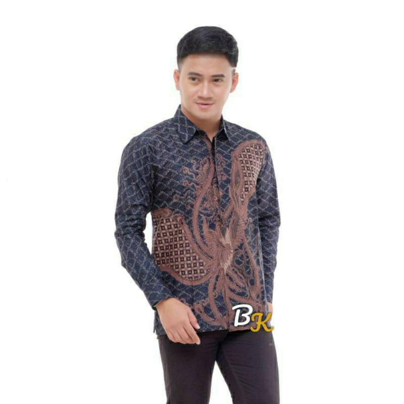 MURSYID OFFICIAL - Batik Couple Seragam | Batik Couple Modern | Baju Batik Couple | Batik Tunik Couple | Batik Couple Panjang M L XL XXL JUMBO Emhabatik-E.KEMEJA