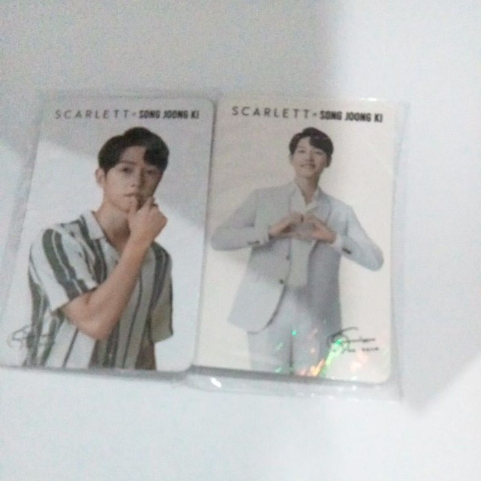 EXCLUSIVE PhotoCard Scarlett Song Joong Ki