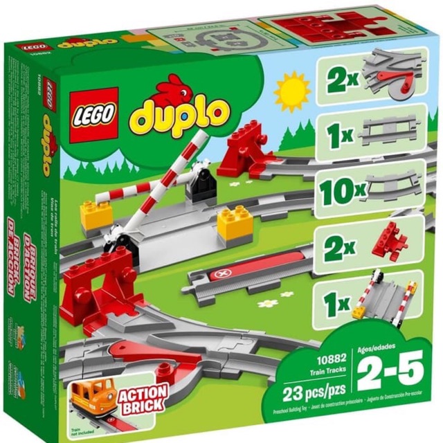 LEGO 10882 DUPLO Train Tracks
