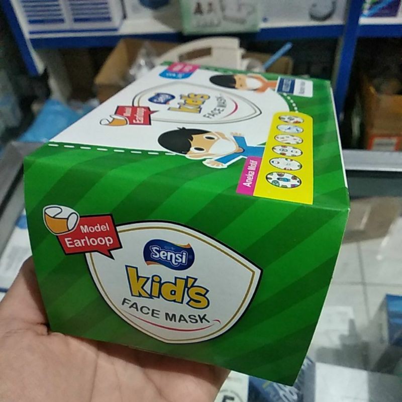 sensi masker anak earloop / masker sensi / masker sensi anak / masker anak