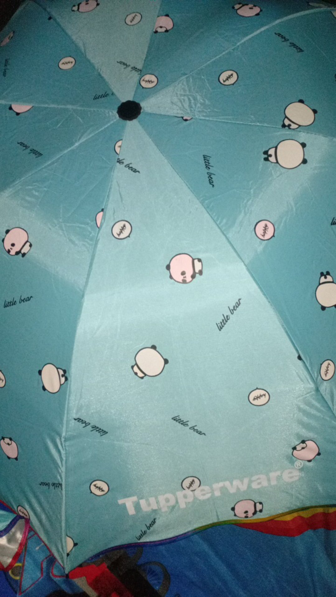 Payung Lipat 3d Magic Motif Panda & Polkadot