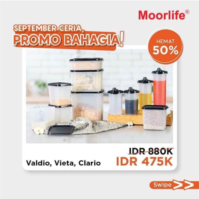 Moorlife Valdio/Ovale/Clario/Hampers/Promo