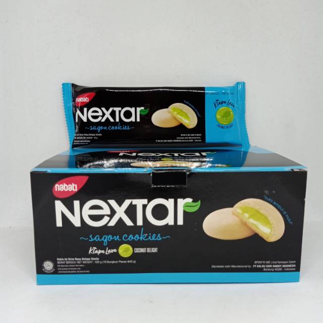 BARU NEXTAR KLAPA LAVA SAGOE COOKIES / SAGU KELAPA LAVA / NEXTAR / NASTAR NABATI