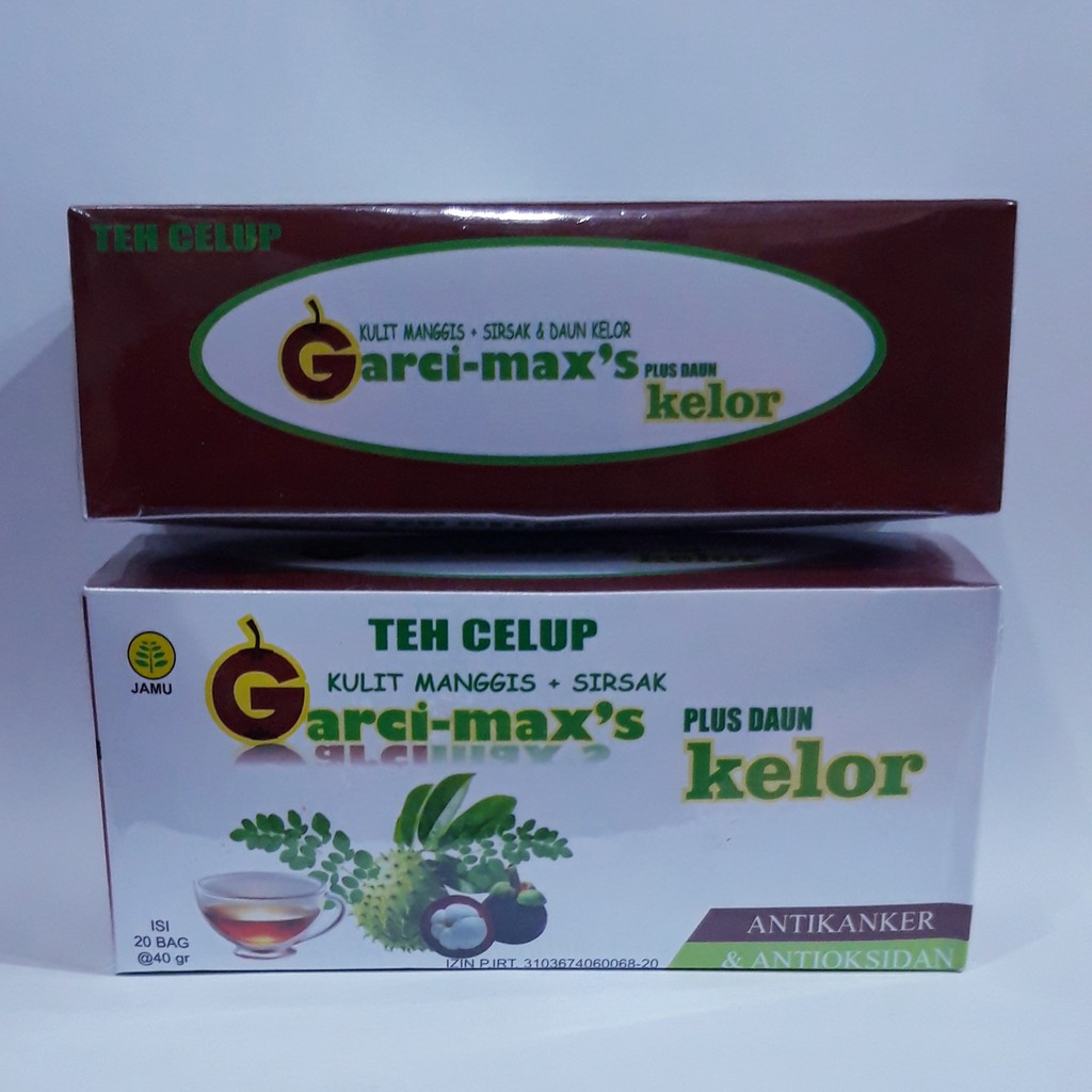 Teh Celup Garci Max S Teh Celup Kulit Manggis Daun Sirsak Plus Daun Kelor Indonesia