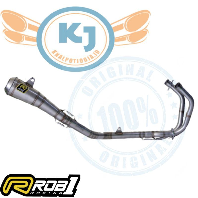 Knalpot Rob1 Original Cbr 250r Stainless original racing jogja Asli rcb