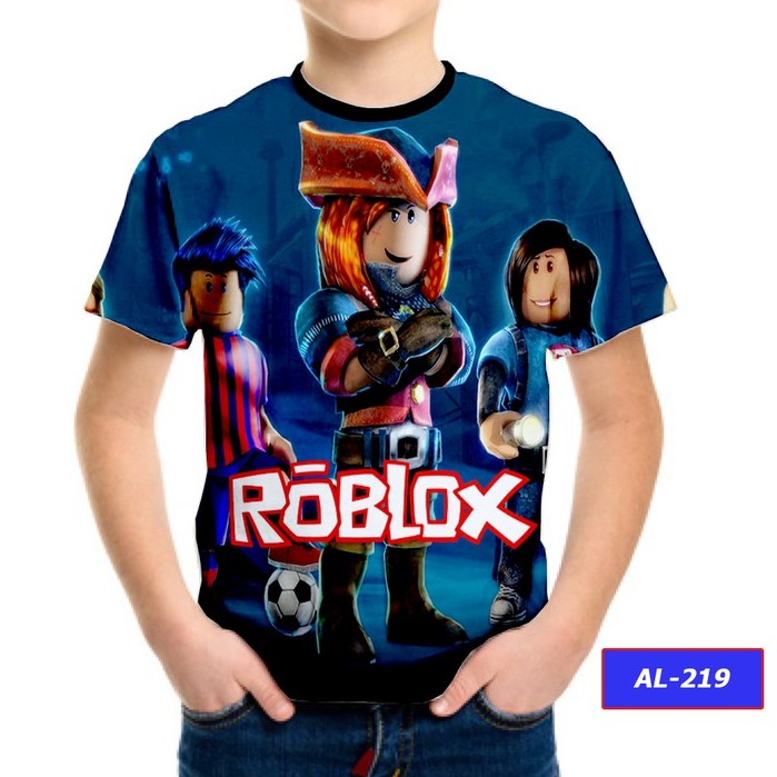 Baju Anak Laki Laki Roblox Series 3D Murah #AL-219