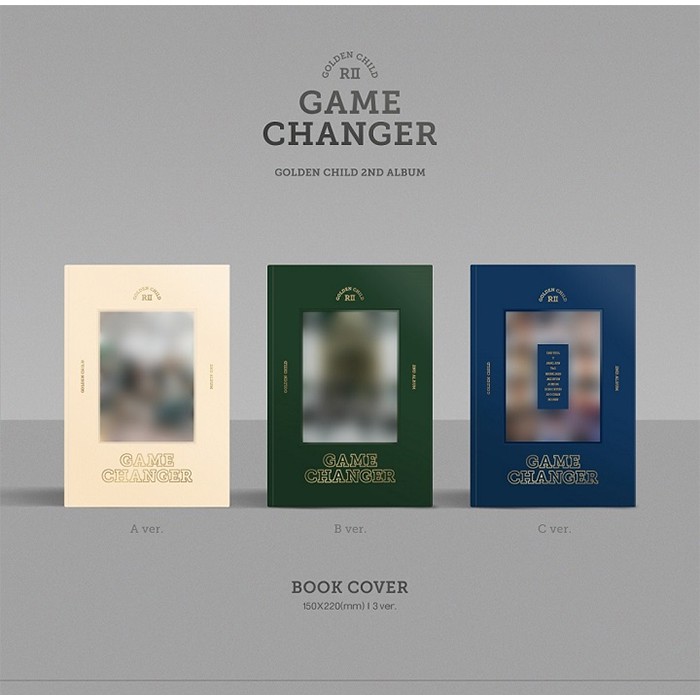 GOLDEN CHILD - 2nd Album GAME CHANGER 3 versions SET