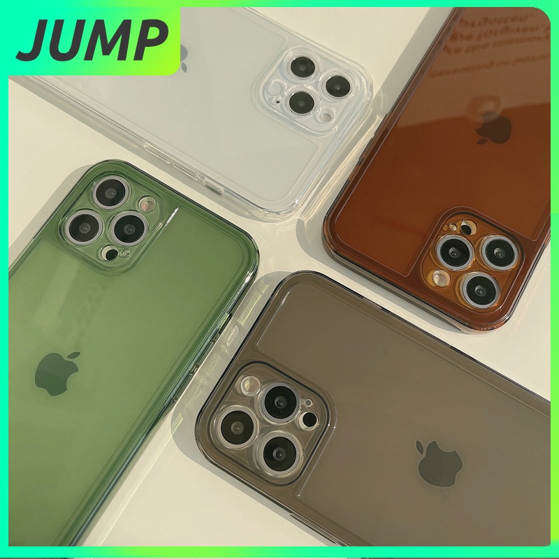 Casing Iphone 11promax xs max xr 12mini 7plus 12promax Transparan Shockproof