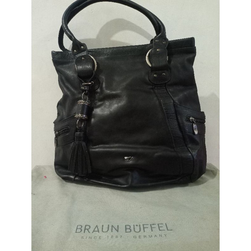 tas wanita braun buffel original