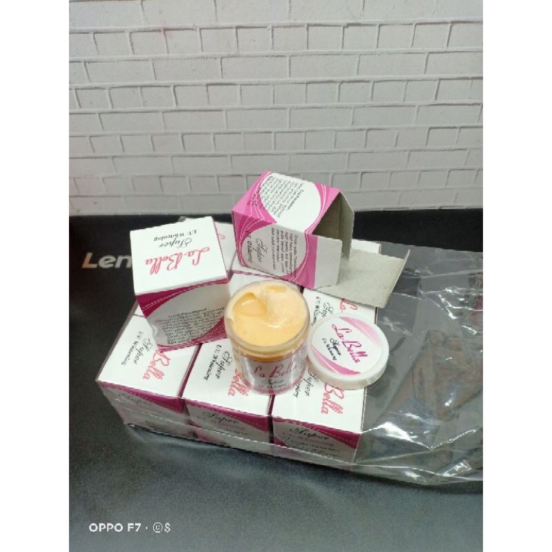 CREAM LABELLA MINI SUPER SIANG &amp; MALAM//LA BELLA MINI PINK