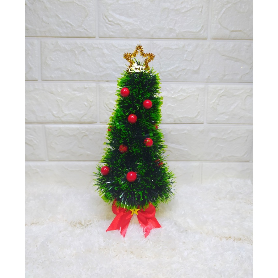 little Chrismast Tree MEDIUM &amp; SMALL - Miniatur Pohon Natal