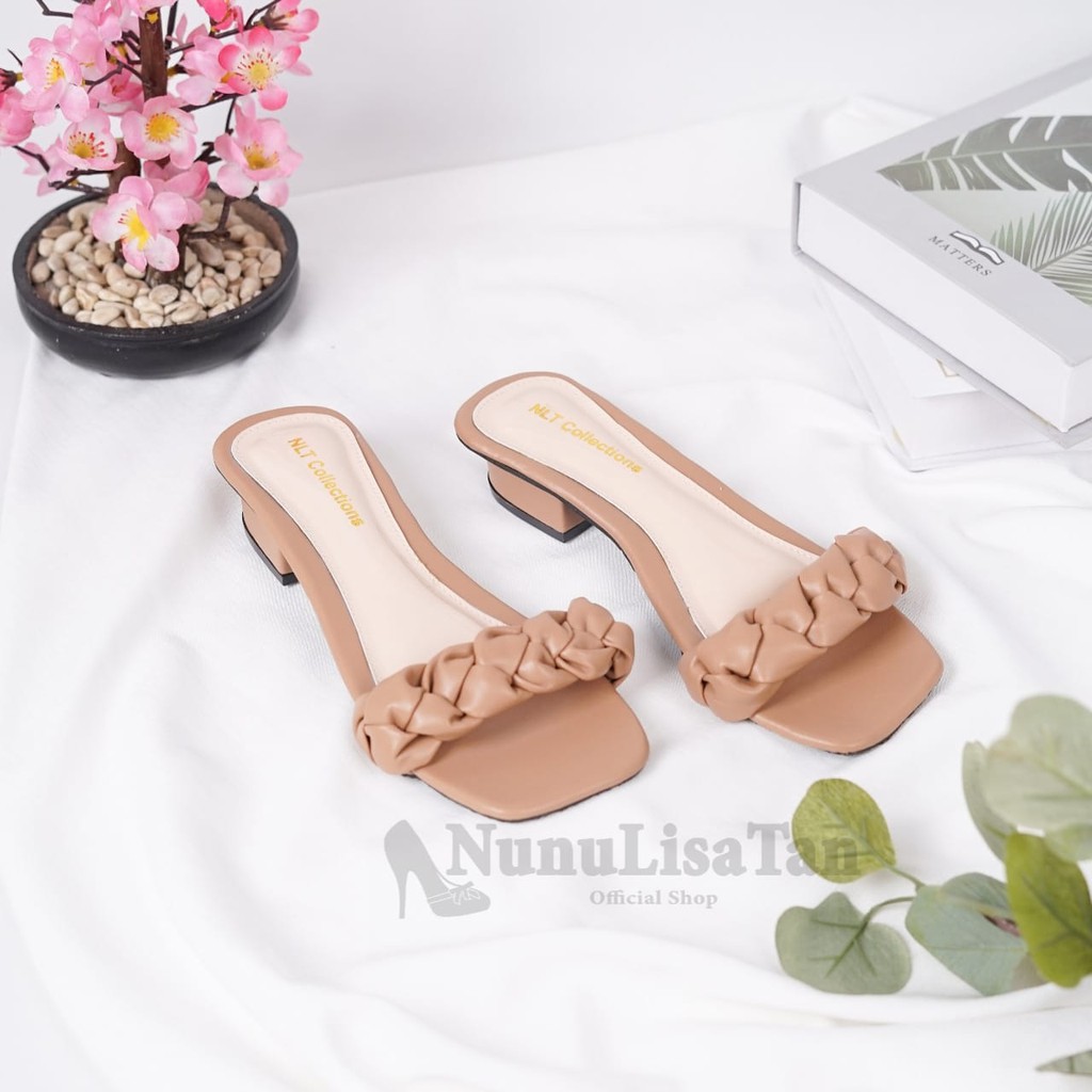 NunuLisaTan- cod high hels wanita model terbaru heels ANNA