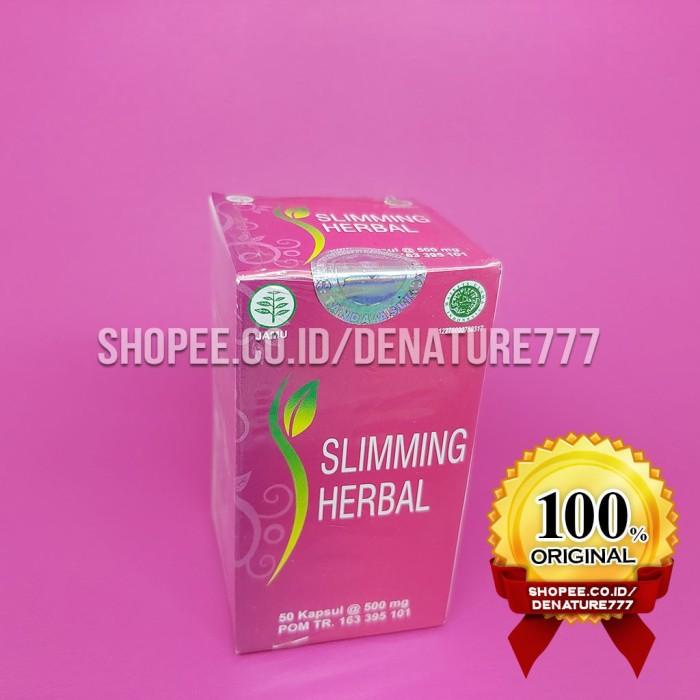 Terbaik Slimming Herbal De Nature ASLI Obat Perut Buncit AMP
