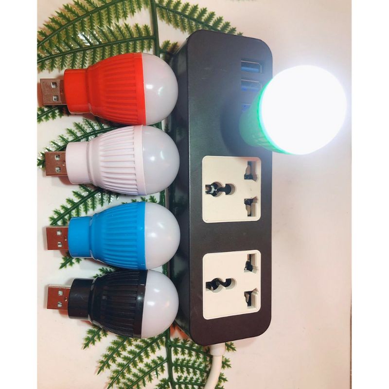 Bohlam Lampu LED bulb bola pijar USB ball light mini hemat energi terang lampu belajar  tidur hias