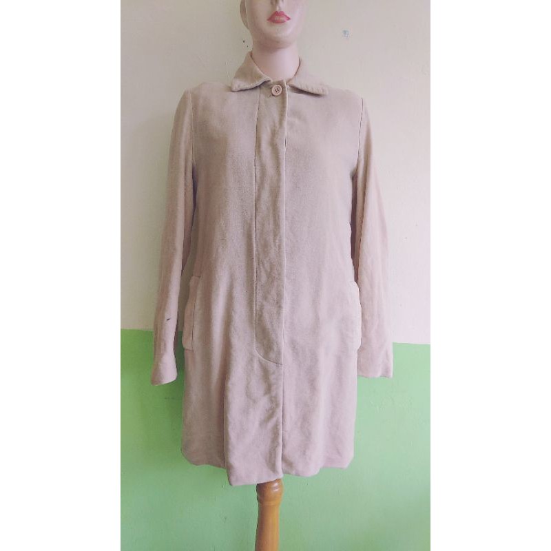 Preloved long Coat Wool PL