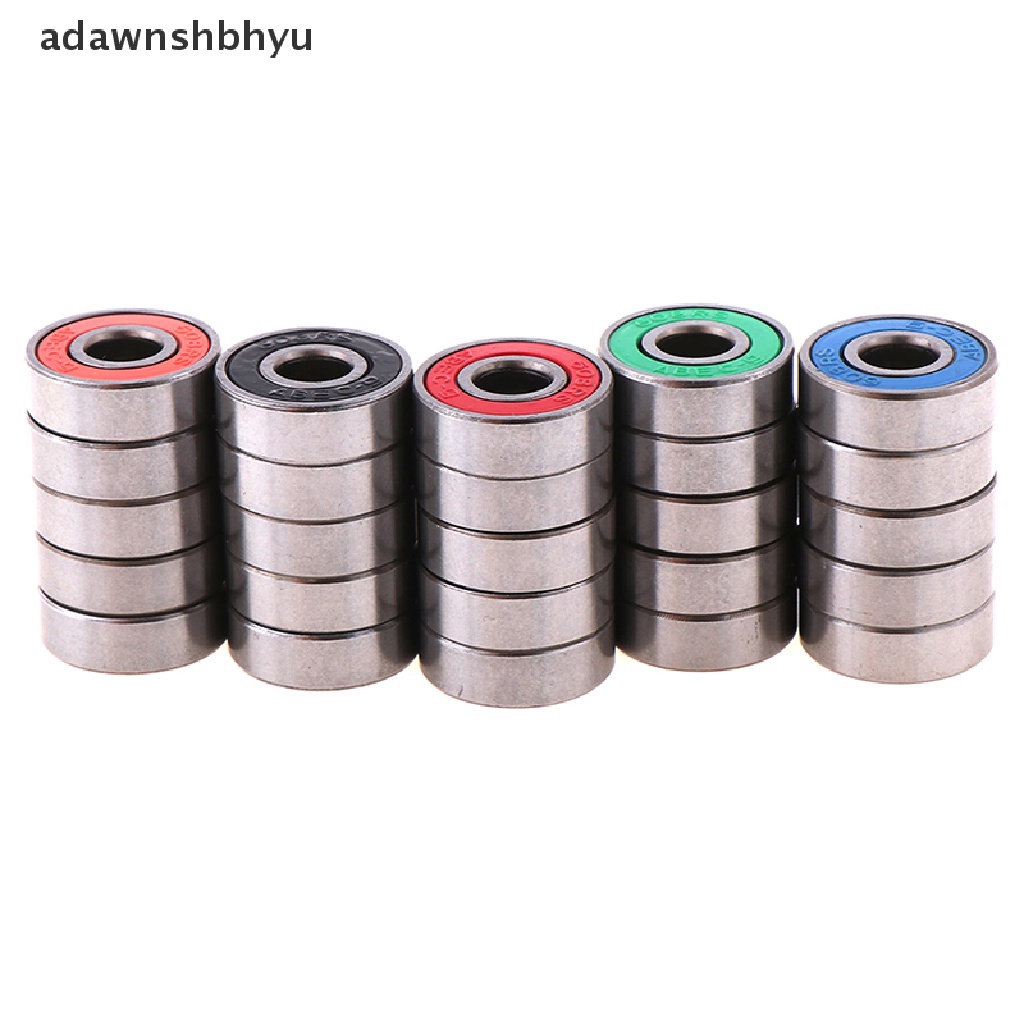 Adawnshbhyu 5Pcs ABEC-9 608RS skateboard scooter Roda roller sealed ball bearings