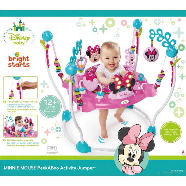 Disney Baby Bright Starts Minnie Mouse Bouncer 2025 noguera
