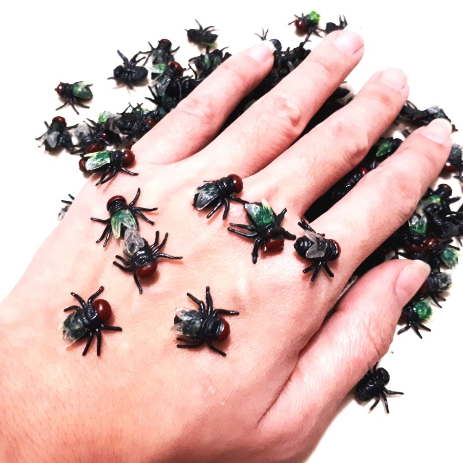 Mainan Lalat Karet - Mainan Prank Jebakan Lalat Palsu